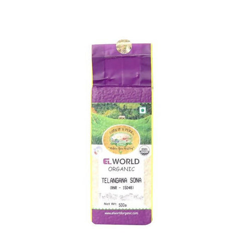 El World Organic Telangana Sona Rice